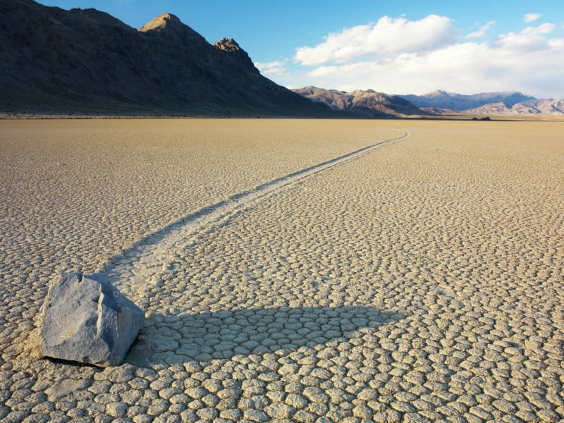 Stranded with a Flat Deep in Death Valley on Racetrack Valley Road